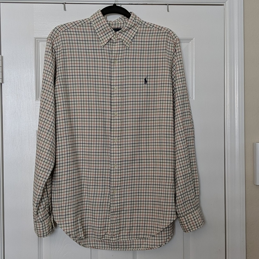 Men's RALPH LAUREN Pony Plaid Button Down Shirt